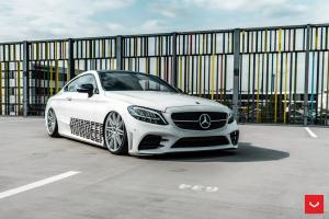 Mercedes-AMG C63 Coupe on Vossen Wheels (CV10) 2019 года
